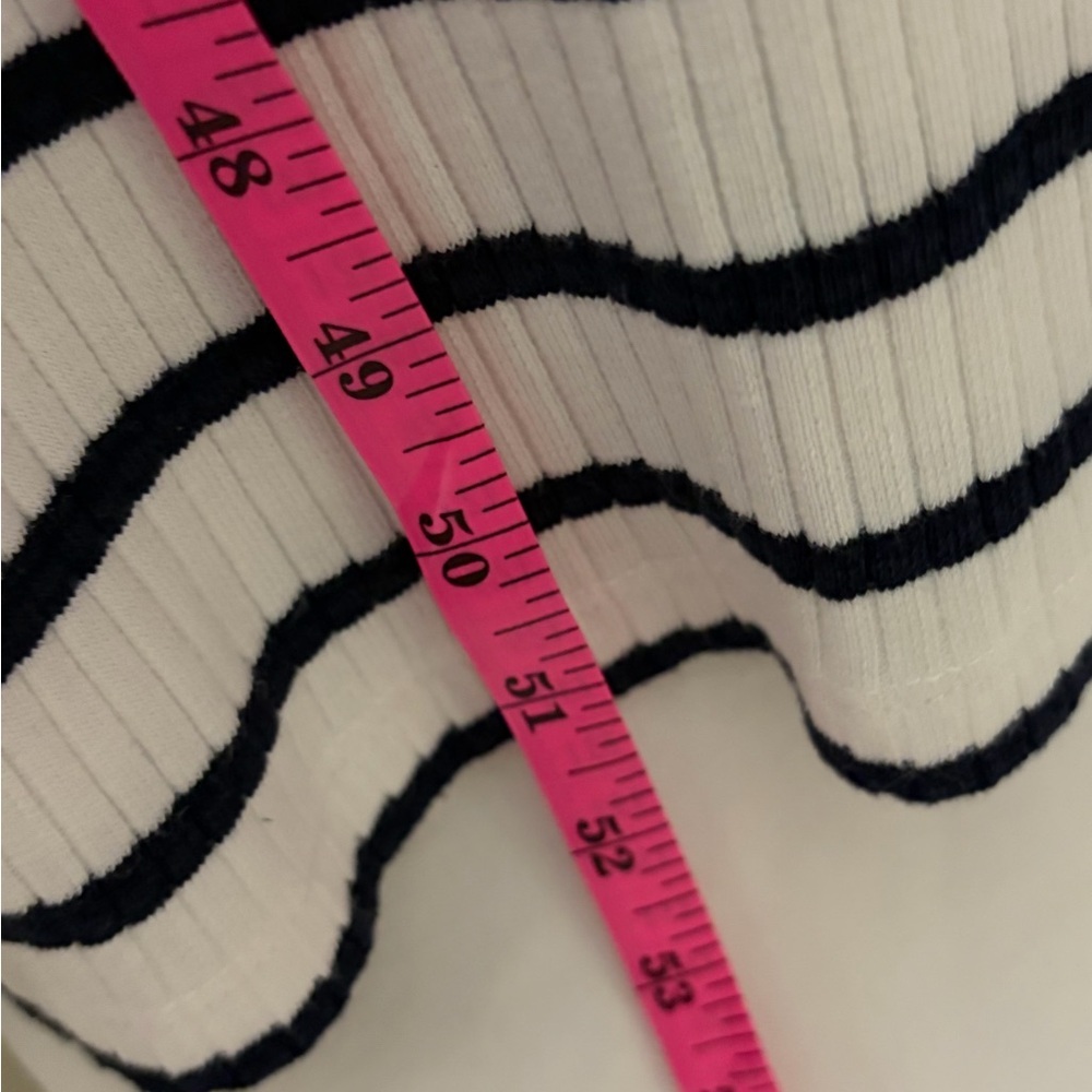 French Connection Black and White Striped Maxi Dress - Picture 7 of 7